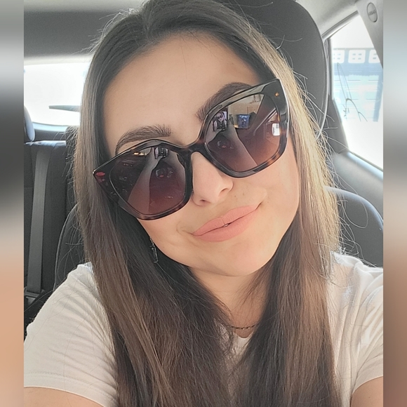 Brand new PRADA brown havana gradient-lens cat-eye sunglasses. - Picture 15 of 15